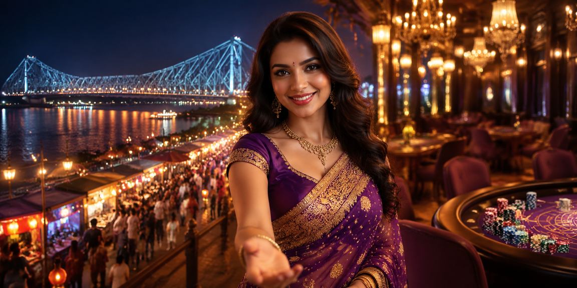 Kolkata user enjoying 750d with a clear desktop interface featuring live casino and sports tabs